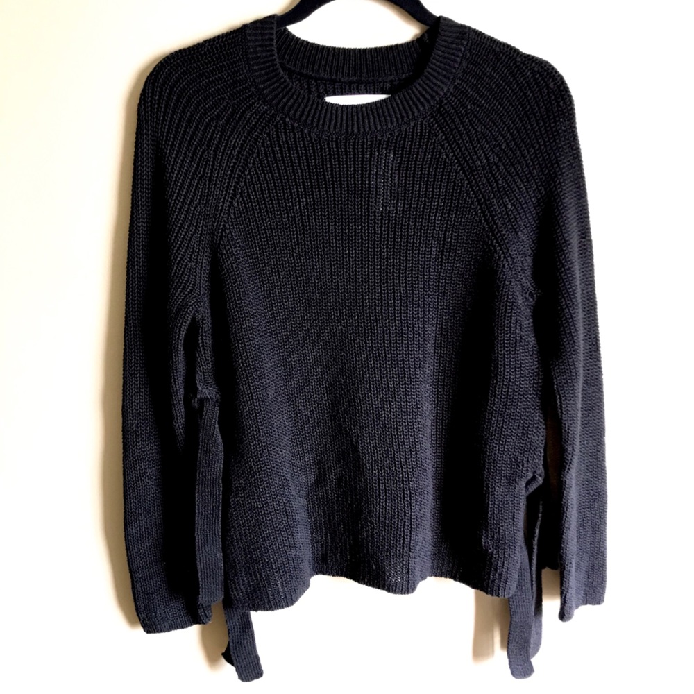 NWT Loft Tie Sweater - Picture 1 of 9